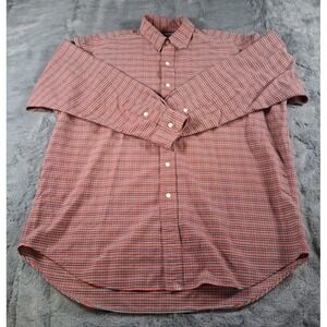 Polo Ralph Lauren Mens Lowell Plaid Button Up Shirt Size Large Soft Cotton